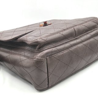 Bolso bandolera Chanel vintage marrón