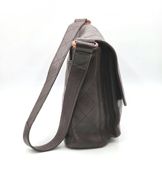 Bolso bandolera Chanel vintage marrón