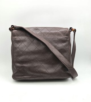 Bolso bandolera Chanel vintage marrón