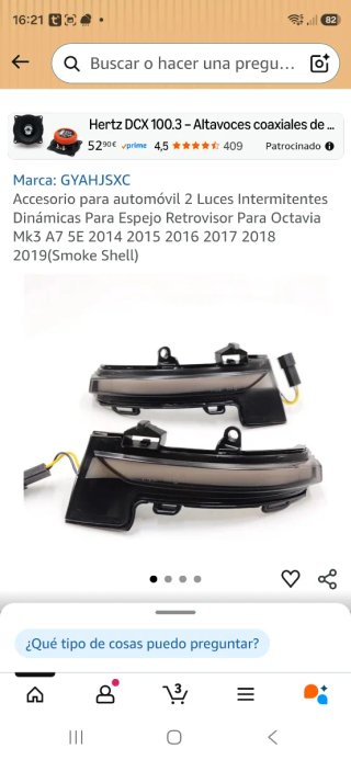 Intermitentes Dinámicos Octavia
