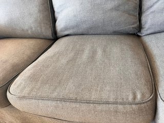 Funda sofá Ektorp 3 plazas gris