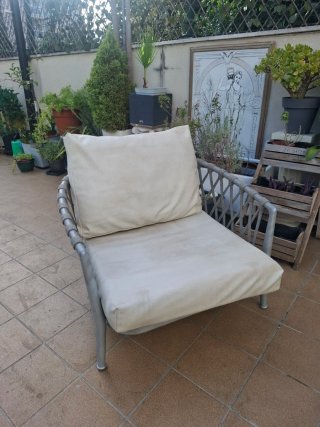 Sillón Exterior B&B Italia Lujo 89x66x80cm