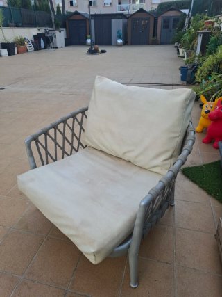 Sillón Exterior B&B Italia Lujo 89x66x80cm