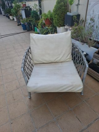 Sillón Exterior B&B Italia Lujo 89x66x80cm