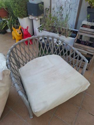 Sillón Exterior B&B Italia Lujo 89x66x80cm