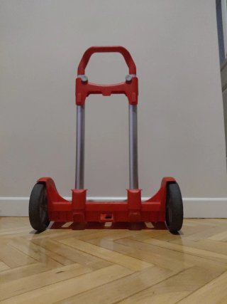 Carrito para llevar mochila