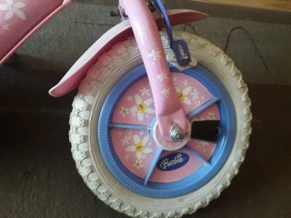 Bicicleta Barbie rosa