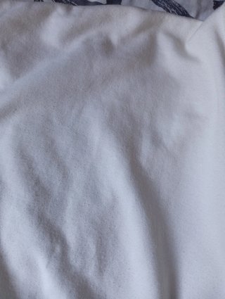 Sudadera Zara con mangas de pelo