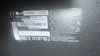 LG Smart TV 49” Serie 49UB830V + Mando