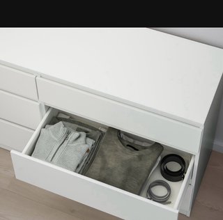 Armario Ikea Blanco 6 Cajones