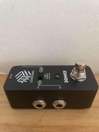 Pedal Donner ABY Channel Switch