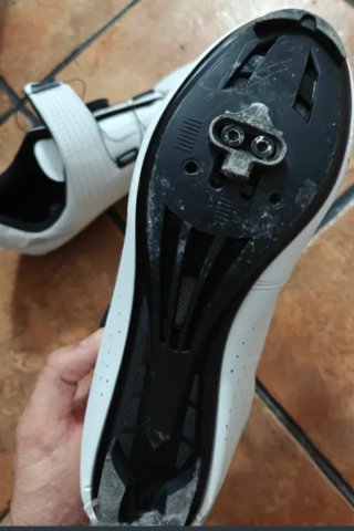 Zapatillas Ciclismo Blancas Boa