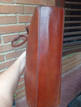 Bolso de piel vintage