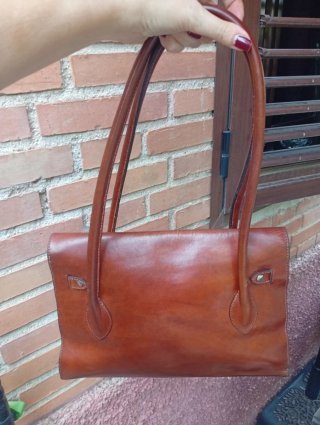Bolso de piel vintage