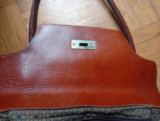 Bolso de piel vintage