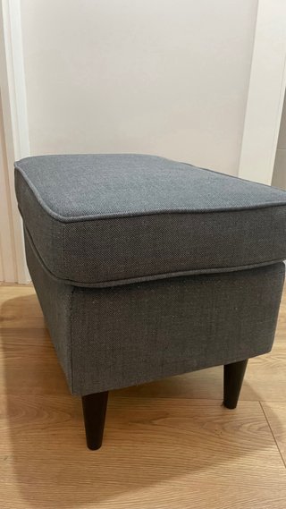 Reposapiés Ikea Strandmon Gris