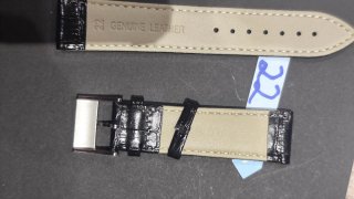 Correa Breitling Piel Negra 22mm