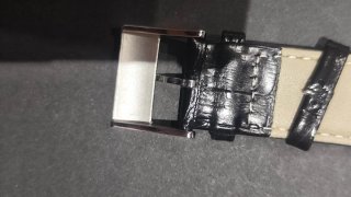 Correa Breitling Piel Negra 22mm