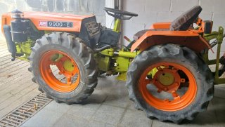 Tractor Agria 9900 con rotovator haward