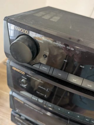 Equipo de música Kenwood RX-29 vintage