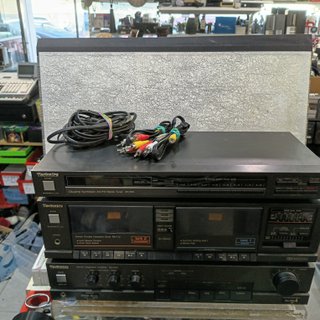 Equipo Technics: Sintonizador, Amplificador y Deck