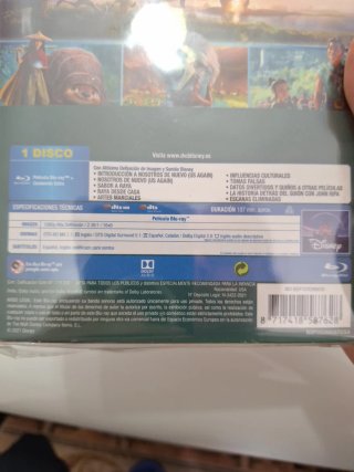 Raya y el último dragón Steelbook Blu-ray