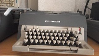 Olivetti Linea 98 Máquina Escribir Vintage