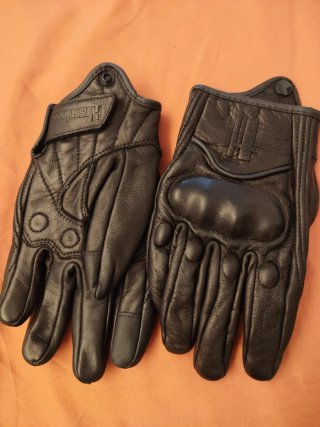Guantes Hassdon Mujer Negros talla L de mujer