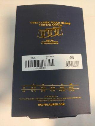 Boxers Polo Ralph Lauren Pack 3