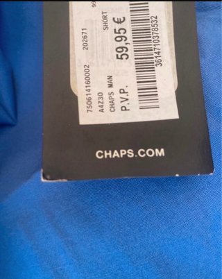 Pantalones cortos Chaps azules