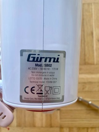 Frullatore elettrico Girmi