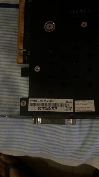 Tarjeta Gráfica ASUS GTX 780 3gb