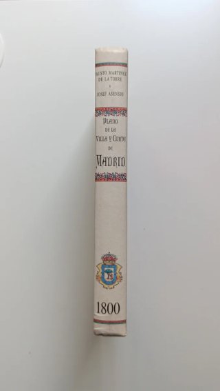 Plano de la Villa y Corte de Madrid.
