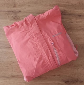 Chaqueta Columbia Rosa Impermeable
