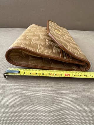 Pochette Lanvin Paris Vintage Beige Oro