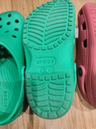 Lote 3 pares Crocs C9 C10 C11