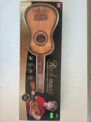 Guitarra de juguete para niños o disfraz