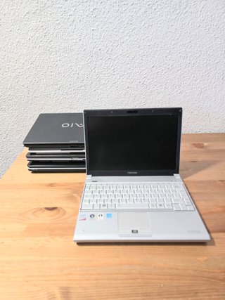 Lote 3 Portátiles Sony, Toshiba, Fujitsu