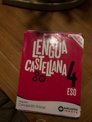 Libro castellano 4to eso