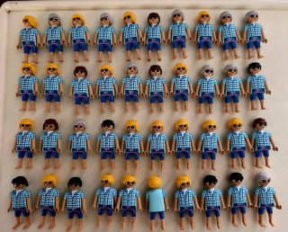 Lote 40 Figuras Playmobil