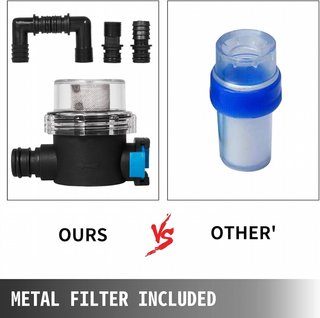 VEVOR FL-40 Bomba Agua Diafragma 17L/min 12V