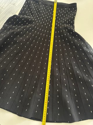 Falda Pinko Negra Talla M