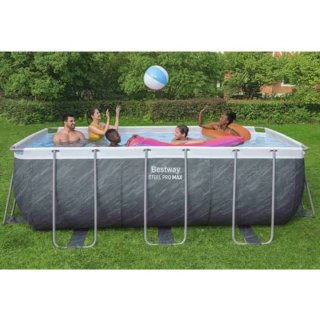 Piscina Desmontable Bestway 412 x 201 x 122 mármol