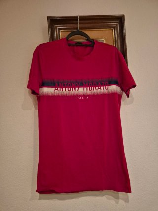 Camiseta Antony Morato Roja L 7 euros