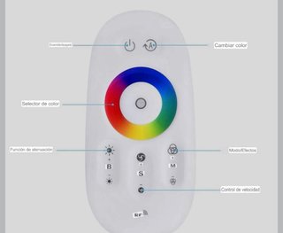 Lampada da terra LED RGB con telecomando