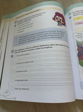 Religió Catòlica 2, Primària, Lligams, D'una al...