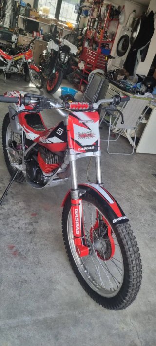 Gas Gas Halley 327 Trial 1987 Roja/Blanca