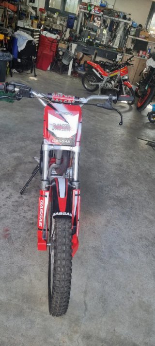 Gas Gas Halley 327 Trial 1987 Roja/Blanca
