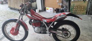 Gas Gas Halley 327 Trial 1987 Roja/Blanca
