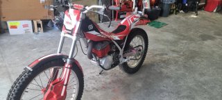 Gas Gas Halley 327 Trial 1987 Roja/Blanca